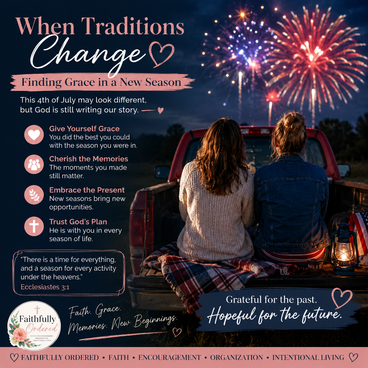 When Traditions Change: Finding Grace in a New Season
